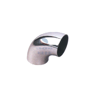 Stainless steel sanitary welded 90 degree elbow